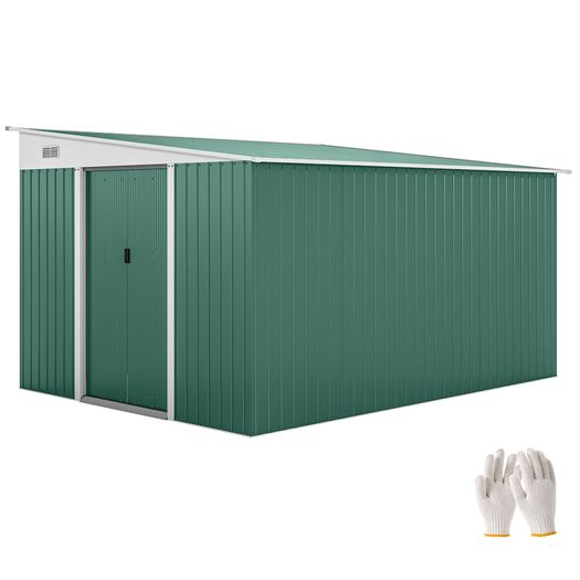Garden Metal Storage Shed 11.3x9.2ft