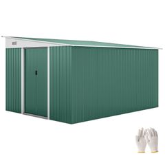Garden Metal Storage Shed 11.3x9.2ft