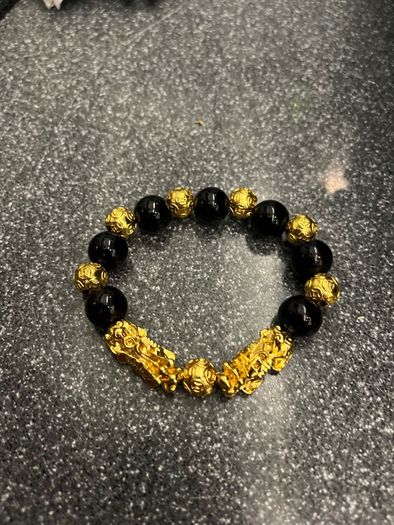 Mens Bracelet gold dragon brand new