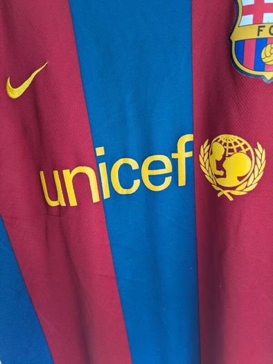 Barcelona 2007/8 Home Kit - Men's XL