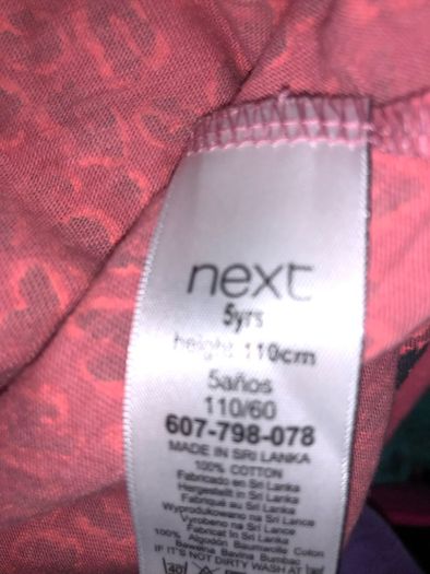 Girls Next Dress aged 5 years