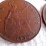 English Pennies 1930s Image 7