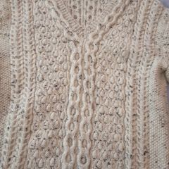 professionally knitted Aran XL
