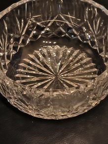 Rare Waterford Crystal Heritage Collection Bowl