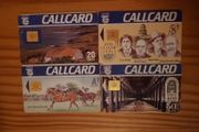 Set of 4 Irish callcards