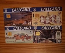 Set of 4 Irish callcards