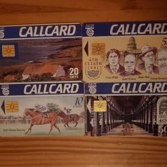 Set of 4 Irish callcards