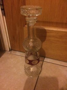 sherry decanter vintage free postage