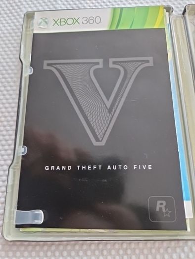 Grand Theft Auto V Five Steelbook Xbox360 Games Original