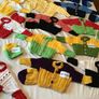 Baby cardigan and hat sets Image 9