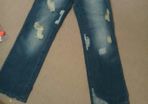 Slouch fit rib jeans new