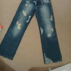 Slouch fit rib jeans new
