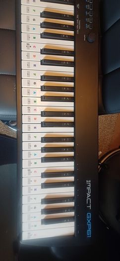 Nektar Impact GXP61 midi keyboard