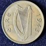 Ireland Excellent 1943 UNC Farthing Coin Image 2