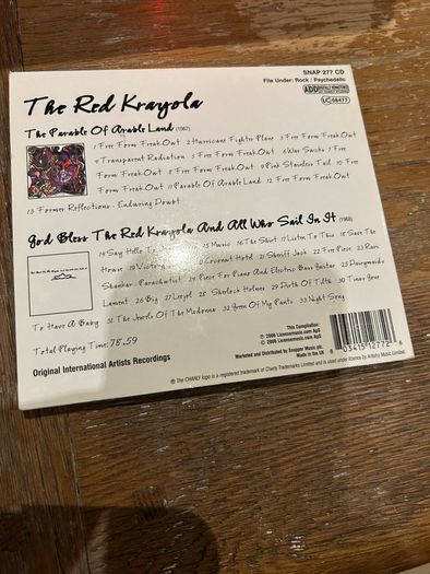 The Red Krayola - The Parable Of Arable Land & God Bless The Red Krayola And All Who Sail In Her