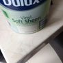 Dulux  Vinyl Soft Sheen  Orchard White 2.5 lit. B.N.W.T Image 2