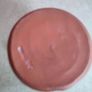 Judy Greene Galway Ireland Hand thrown Art Pottery Small Vase Stamped Floral 9 cm. tall top wide 9.4 cm. Image 6