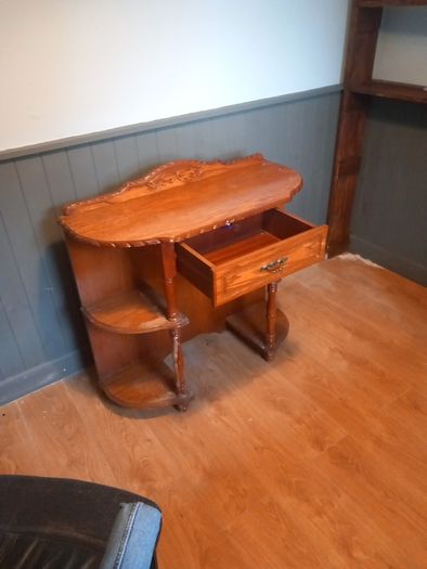 Retro Makeup Desk / Hallway Console Table