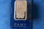 Gold Plated Pamp 100g Bar