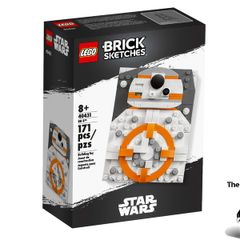 LEGO Star Wars Brick Sketches BB-8 Set 40431 Brand New Factory Sealed