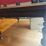 Antique square mahogany table Image 10
