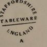 SET OF 4 Staffordshire - Unknown 5 (Plums) - Dinner Plate Image 4