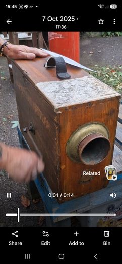 Vintage fog horn