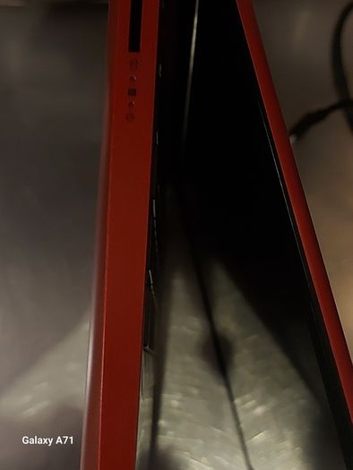HP Laptop, 14 inch Red, Intel Core i3-7020 CPU 2.3GHz, 4GB Ram, Windows 10, Microsoft Edge, Chrome, and VLC