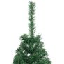 Artificial Half Christmas Tree with Stand Green 120 cm PVC Image 4