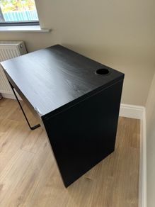 Ikea Micke Desk Black