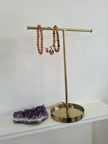 H&M Home, Gold Toned Metal Jewellery Stand