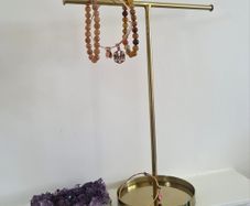 H&M Home, Gold Toned Metal Jewellery Stand