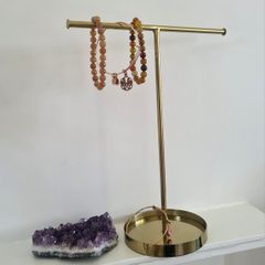 H&M Home, Gold Toned Metal Jewellery Stand