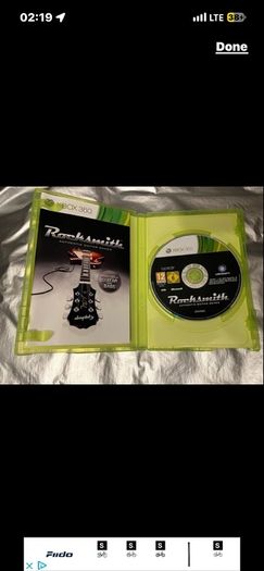 Rocksmith game Xbox 360