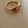 Mens large ring gold coloured Image 4