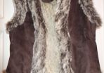 Heaven Brand Brown and White fur Gilet