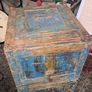 Vintage Wooden Fridge Image 3