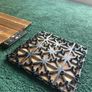 3 Boxes of Hardwood Interlocking patio deck tiles, 36 pcs each Image 2