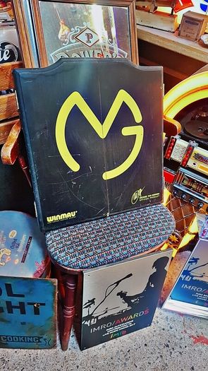 Winmau MVG dartboard cabinet