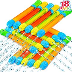 Water Pistols 18 Pack - Super Water Blaster Guns Kids & Adults - Brand New