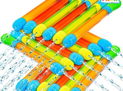 Water Pistols 18 Pack - Super Water Blaster Guns Kids & Adults - Brand New