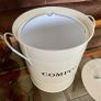 Retro Kitchen Countertop Compost Bin Food Waste Caddy Image 3