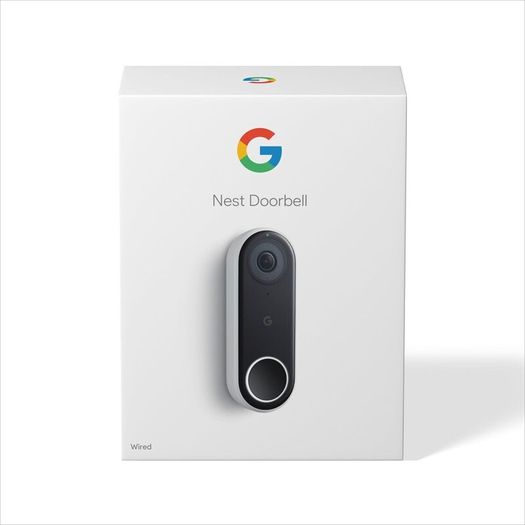 Google Nest Hello video doorbell wired NC5100NO - Black