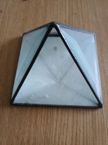 Crystal charging Pyramid.