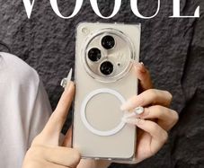 Transparent And Yellow-Resistant Magnetic Case Designed for Oneplus Open, Compatible with Magnetic Wireless Charging, Offering a Slim Fit And Shockproof