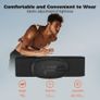 Heart Rate Monitor Chest Strap, H6 HRM Bluetooth ANT+ HR Sensor, for Running Cycling Gym Sports Image 2