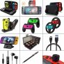 Accessory Bundle Kit designed for Nintendo Switch Accessories Geeks and OLED console users Case and Screen Protector, Joycon Grips and Wheels for enhanced games Image 2