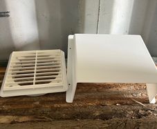 5x new unused wall vents and covers