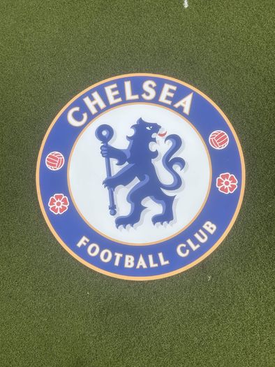 Large Plastic Football Club Badge Wall Signs