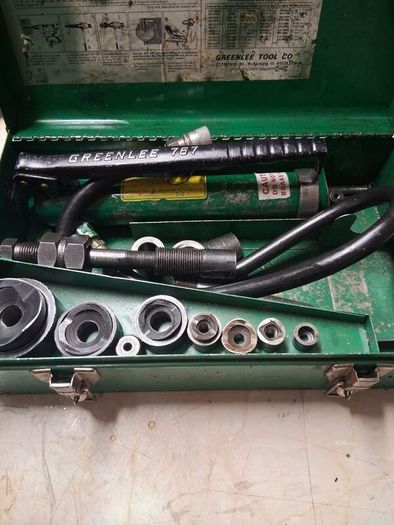 steel punch set holesaw hydrolic
